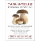 Porcini mushrooms tagliatelle