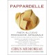 Pappardelle, egg pasta