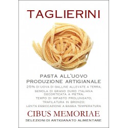 Taglierini, egg pasta