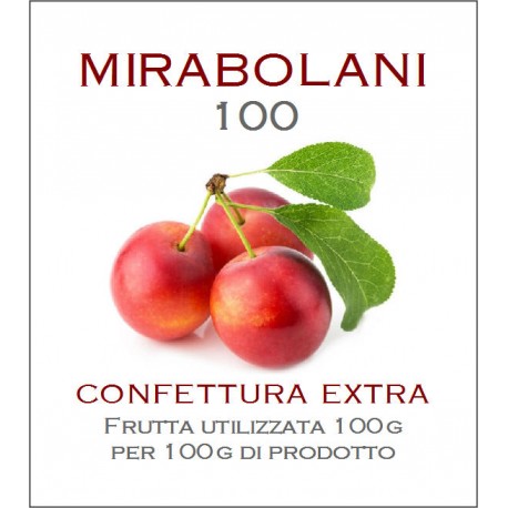 Confettura di mirabolani 100